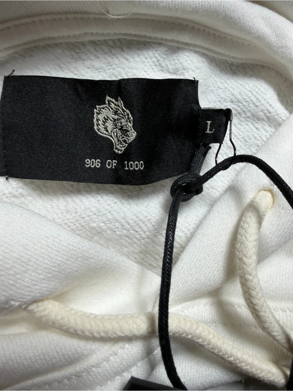 NWT Cotton Blend L Darc Sport DMV Wolves Bishop Hoodie